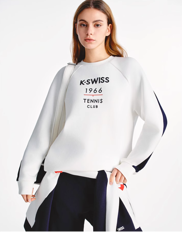 KNITE MAN TO MAN TEE 女士 圓領上衣