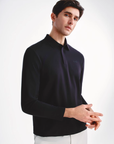 LONG SLEEVE POLO SHIRT 男士 長袖上衣